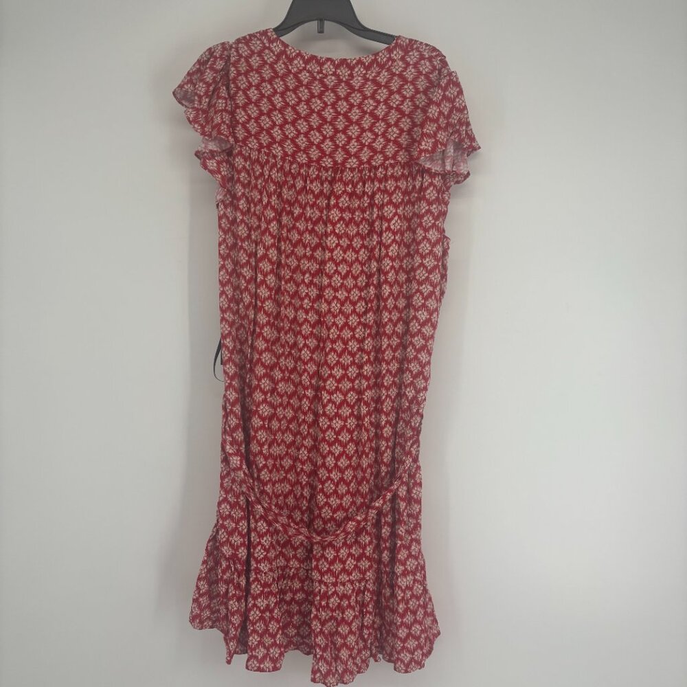 Nautica Women' Siesta Key Beach Printed Popover Dress Samba Multi Size Large NWT - Picture 3 of 5